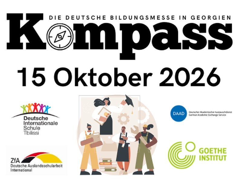 Kompass 2026 - Die deutsche Bildungsmesse in Georgien